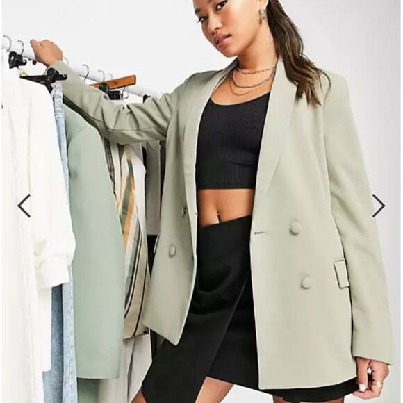 Vero Moda Tailored Double Breasted Blazer - Picture 1 of 7